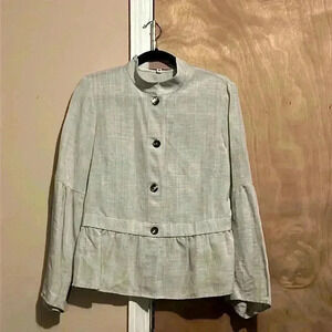 Curetê Women’s size 6 Visco/Linen Blend Sophisticated Cardigan